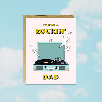 Rockin' Dad Card