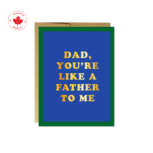 Like a Father To Me Foil Card