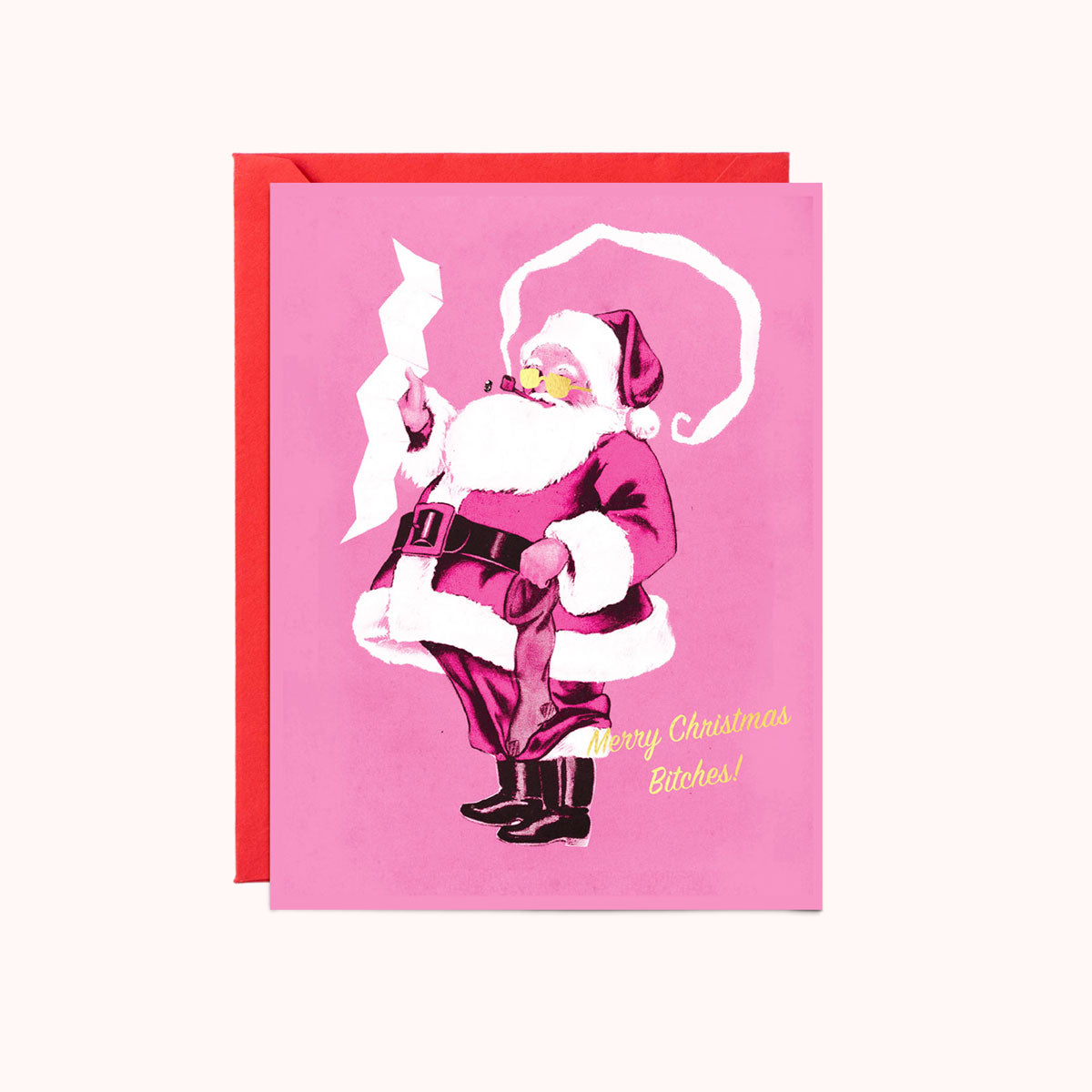 Sassy Santa Card