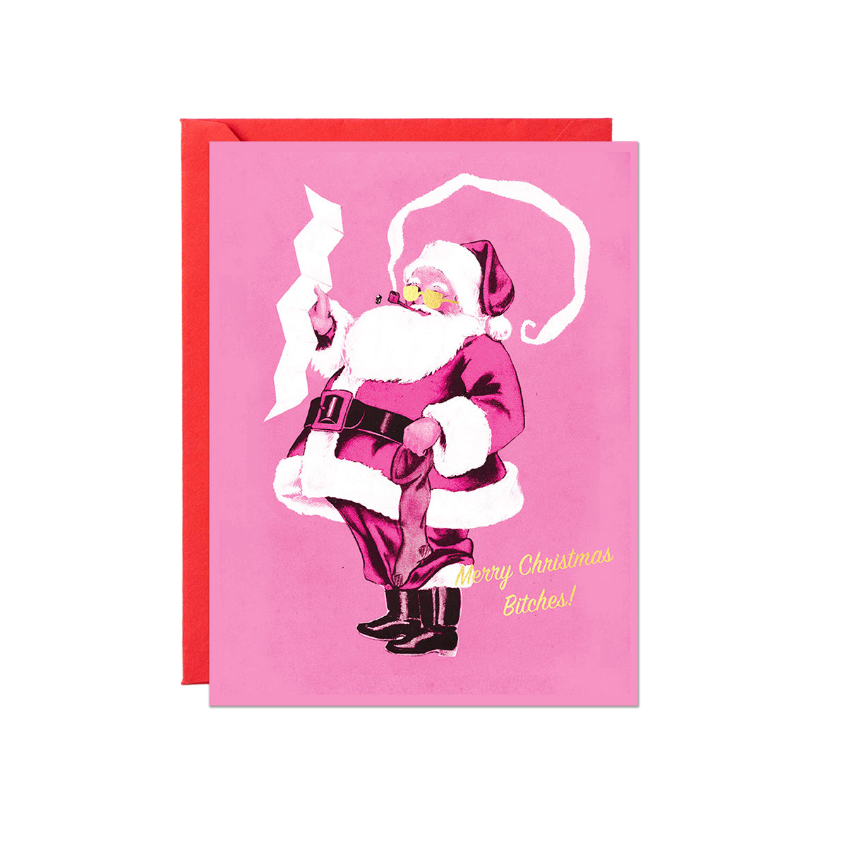 Sassy Santa Card