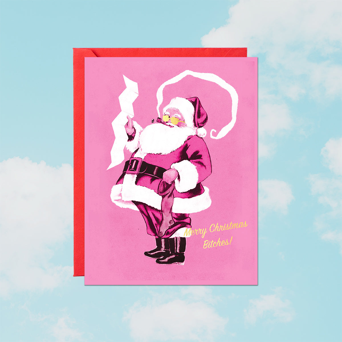 Sassy Santa Card