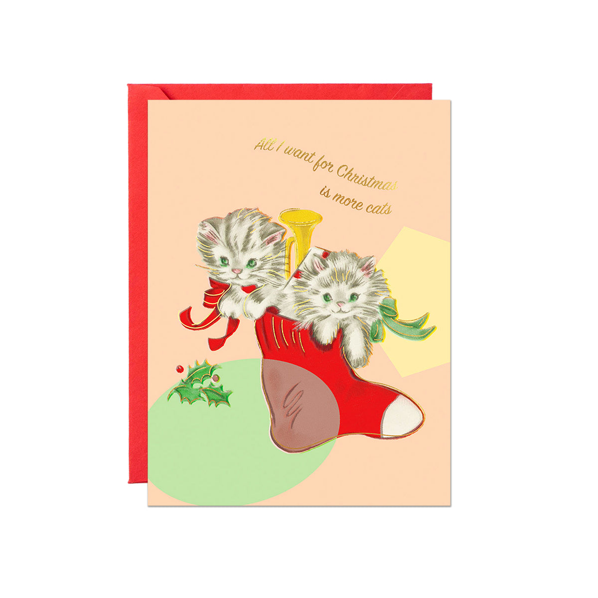 Christmas Cats Card