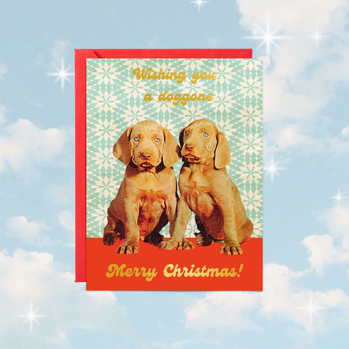 Doggone Merry Christmas Card