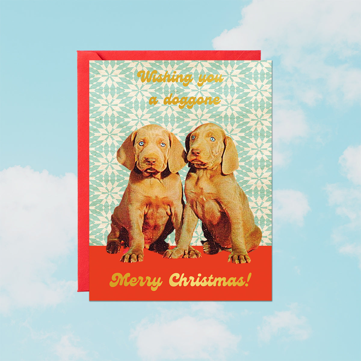 Doggone Merry Christmas Card