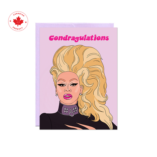 Con-dragulations Card