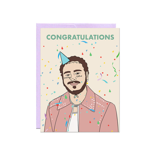 Malone Congratulations Card