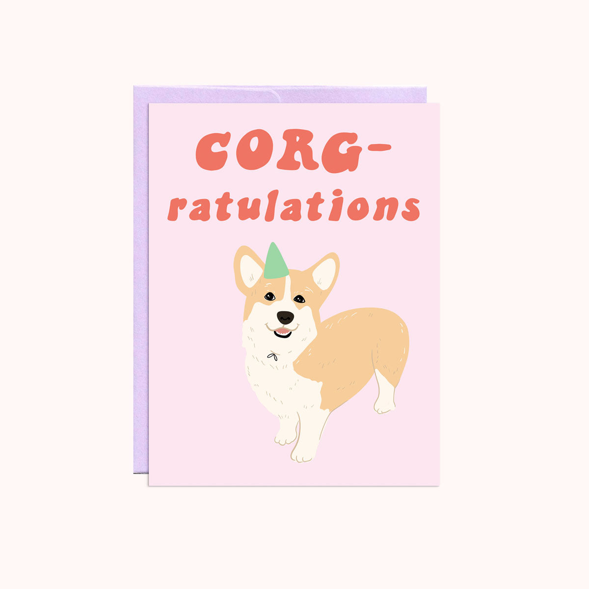 Corg-ratulations Card