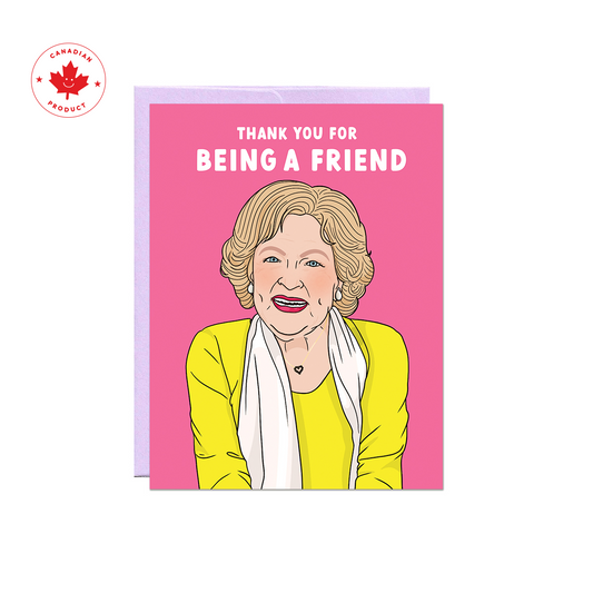 Thanks Friend Card