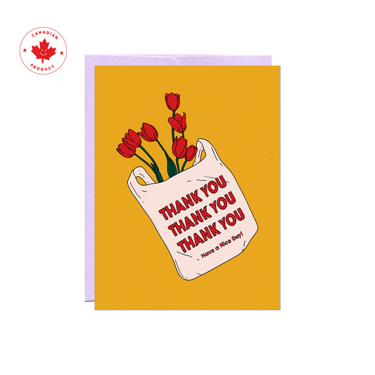 Thank You Flowers Card