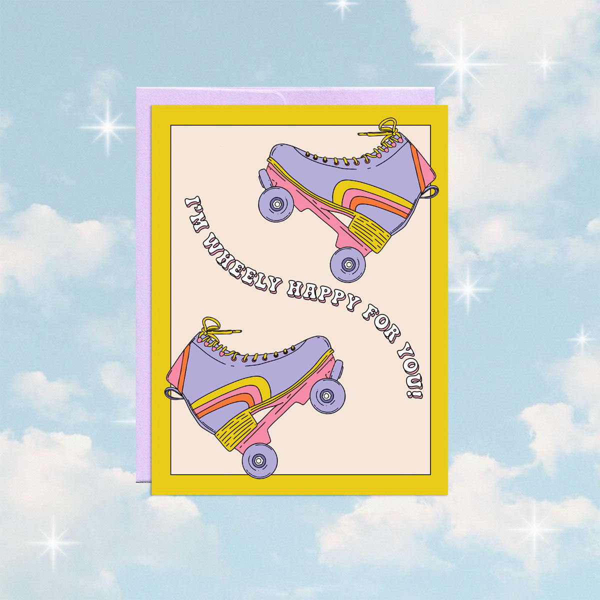 Wheely Happy For You Card