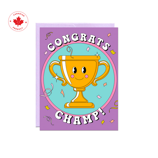 Congrats Champ! Card