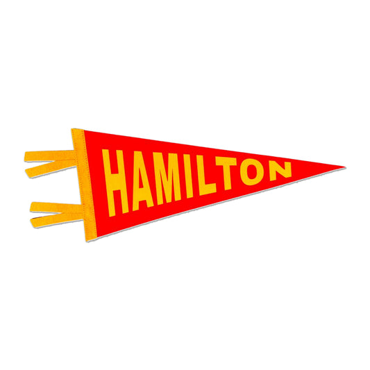 Hamilton Pennant Flag