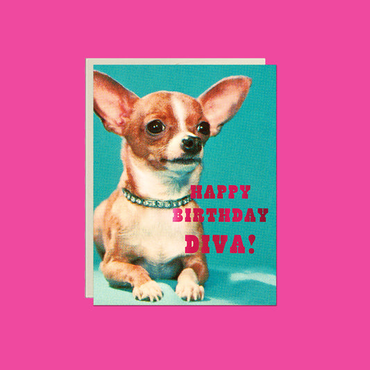 Birthday Diva Card
