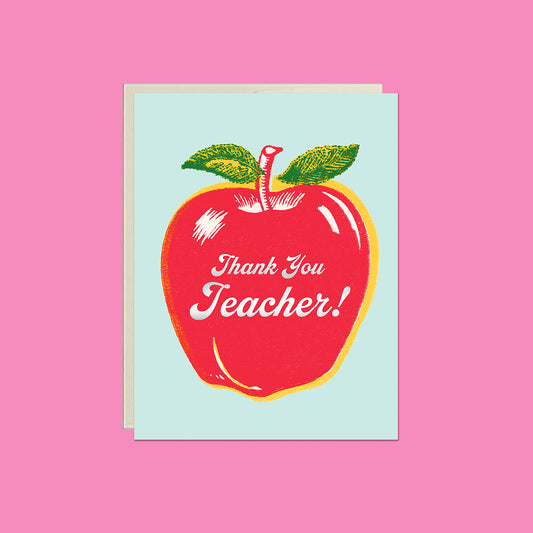 Thank You Teacher Card