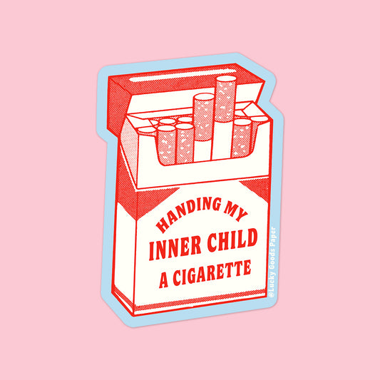 Inner Child Cig Sticker