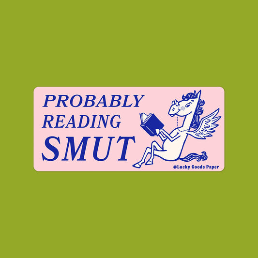 Reading Smut Sticker