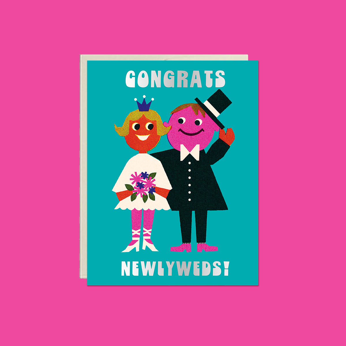Congrats Newlyweds! Couple Card