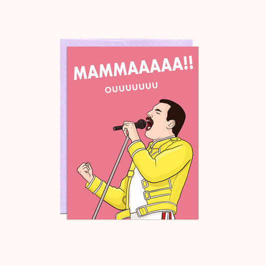 Freddie Mamma! Card