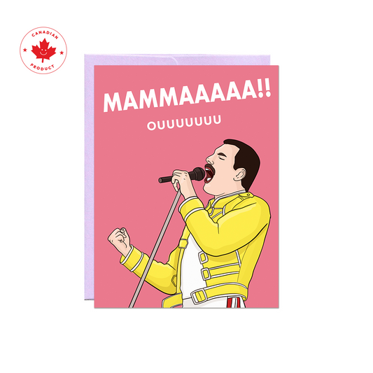 Freddie Mamma! Card
