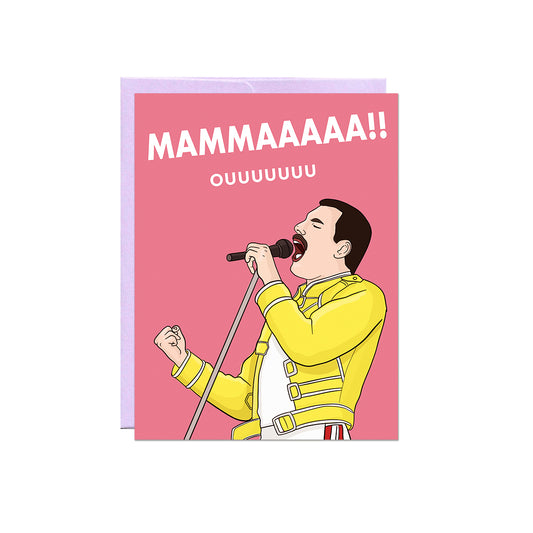 Freddie Mamma! Card