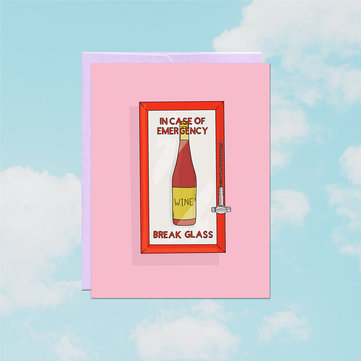 Emergency Wine Card