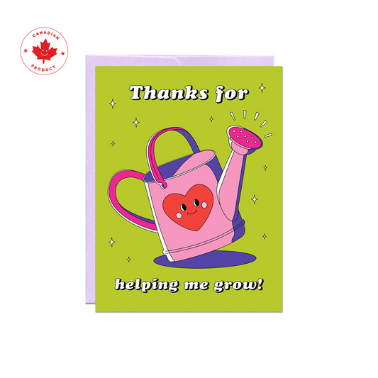 Helping Me Grow Card
