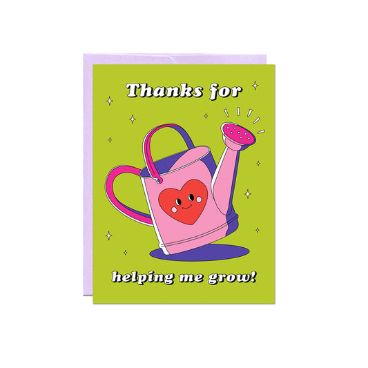 Helping Me Grow Card