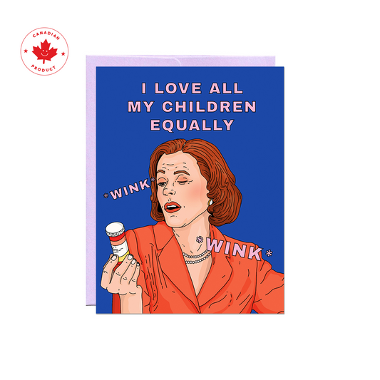 Lucille Wink Wink Card