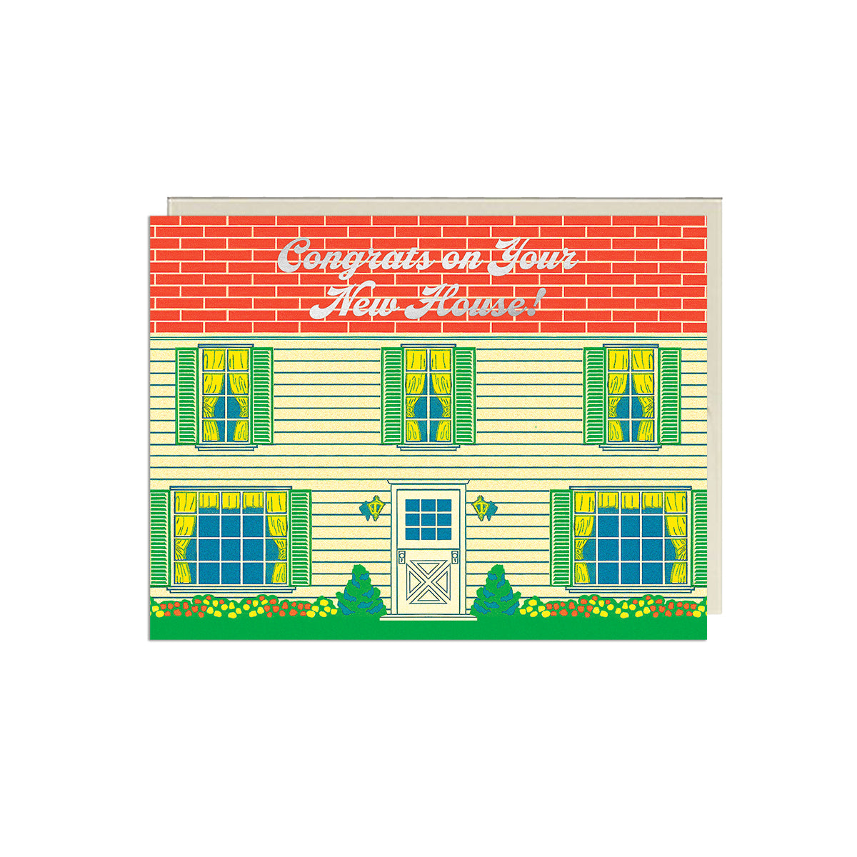 New House Brick House Card