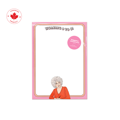 Workin' 9 To 5 Notepad