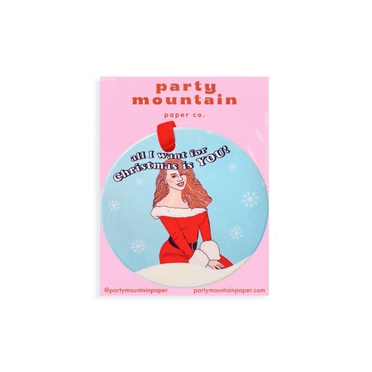 Mariah Christmas Ornament