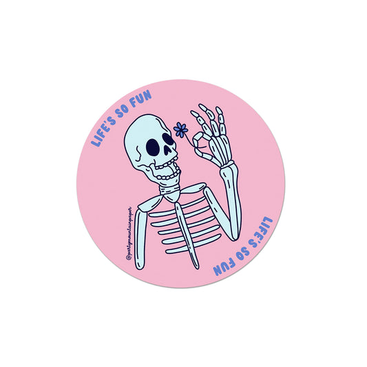 Life's So Fun Sticker