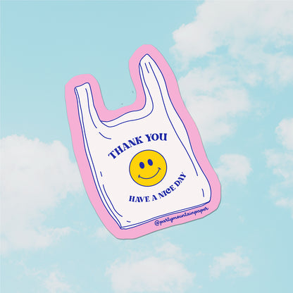 Thank You Bag Sticker