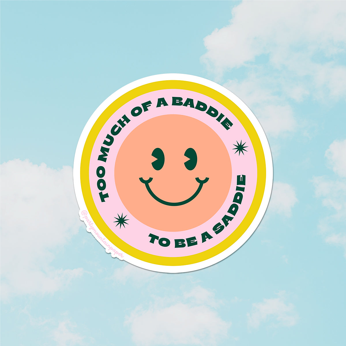 Baddie & Saddie Sticker