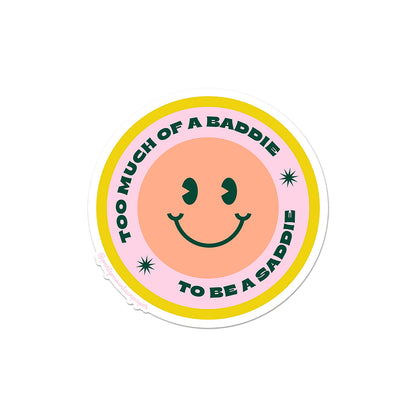 Baddie & Saddie Sticker