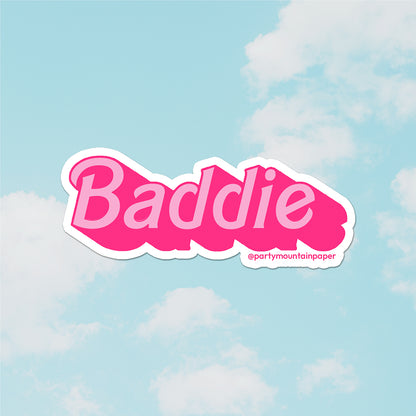 Baddie Sticker