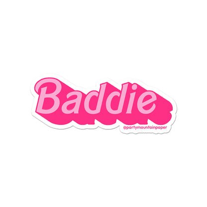 Baddie Sticker