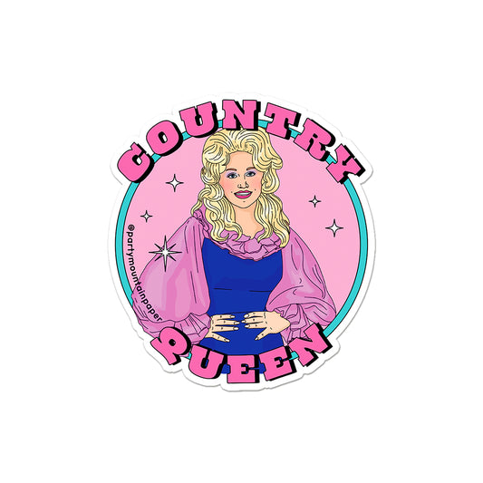 Country Queen Sticker