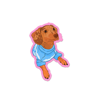 Daphne's New Sweater Sticker