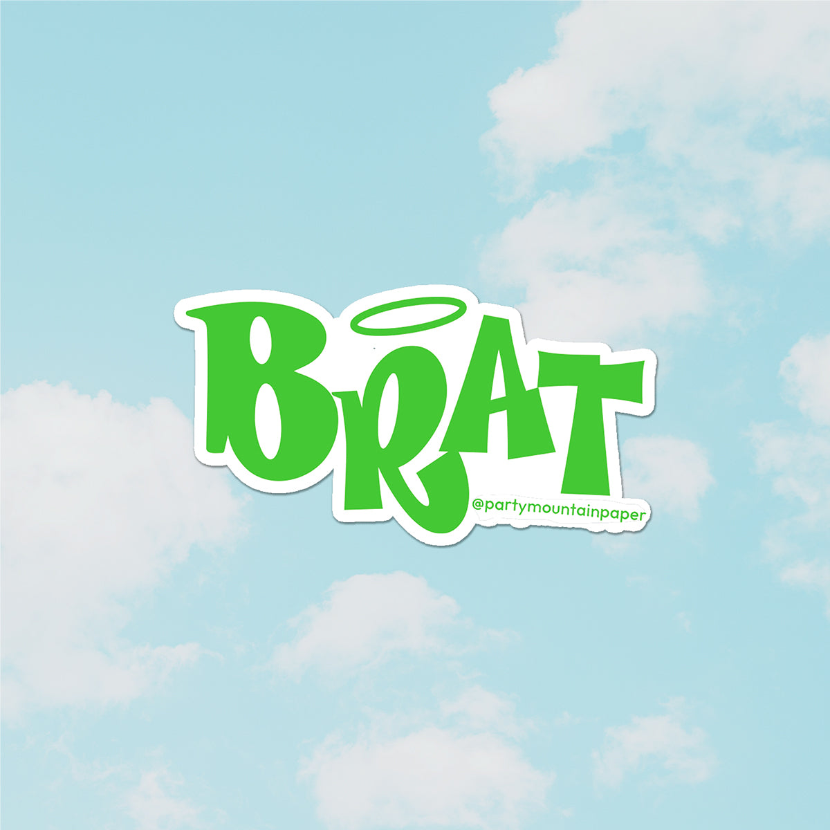 Brat Sticker