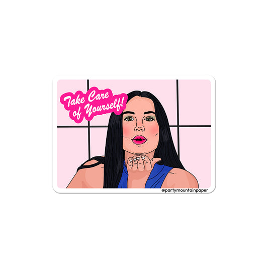 Elisabeth Take Care of Yourself Sticker