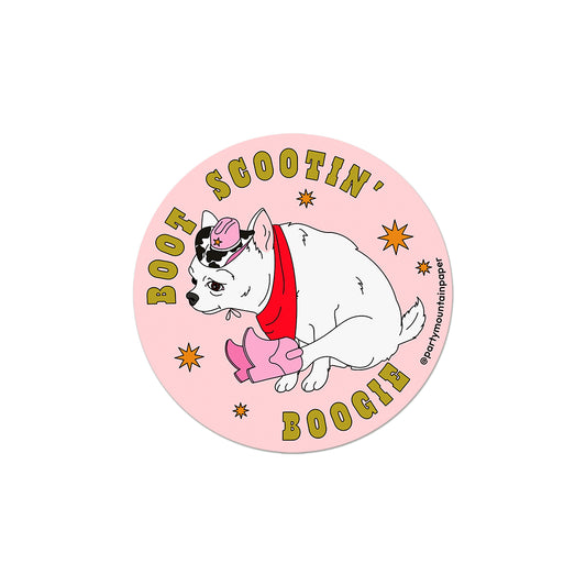 Boot Scootin' Boogie Sticker