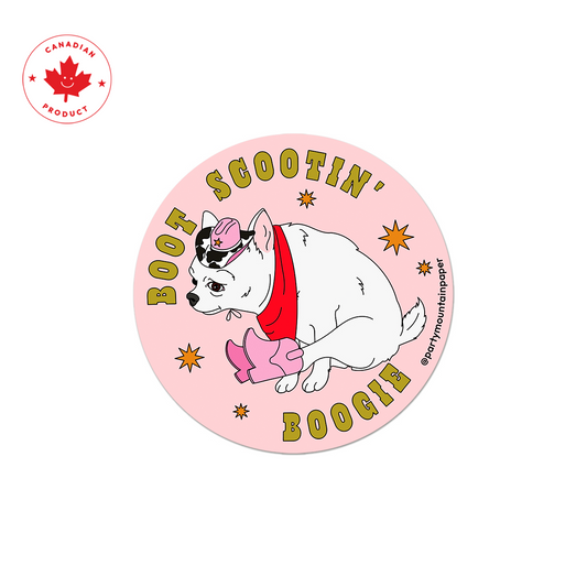 Boot Scootin' Boogie Sticker
