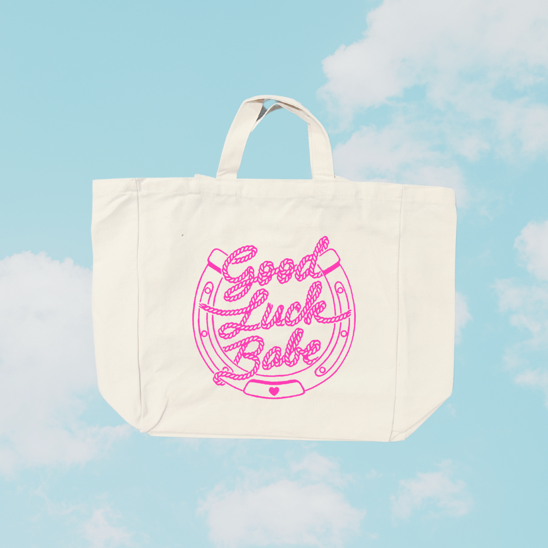 Good Luck Babe Organic Canvas Tote