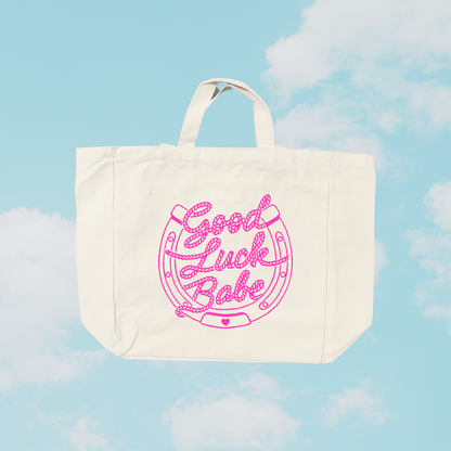 Good Luck Babe Organic Canvas Tote