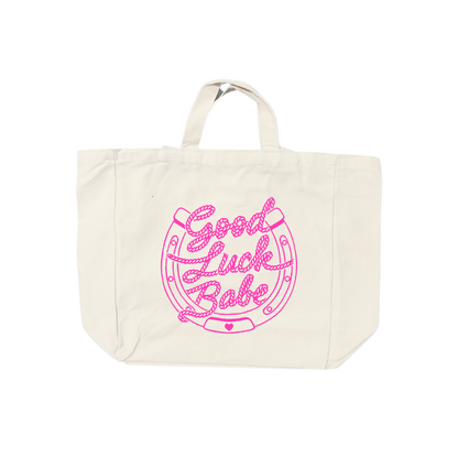 Good Luck Babe Organic Canvas Tote