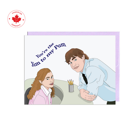 Jim To My Pam Card