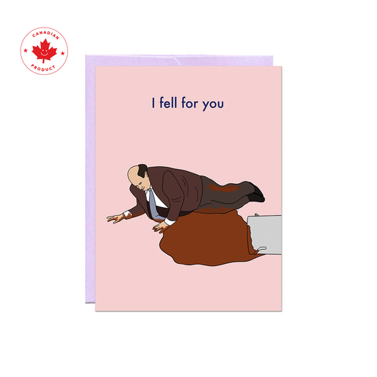 Kevin Fell For You Card