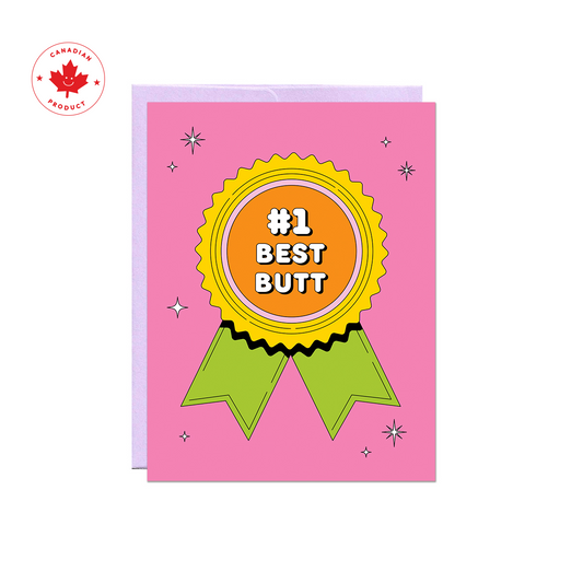 #1 Best Butt Card