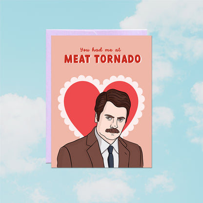 Ron Meat Tornado Card